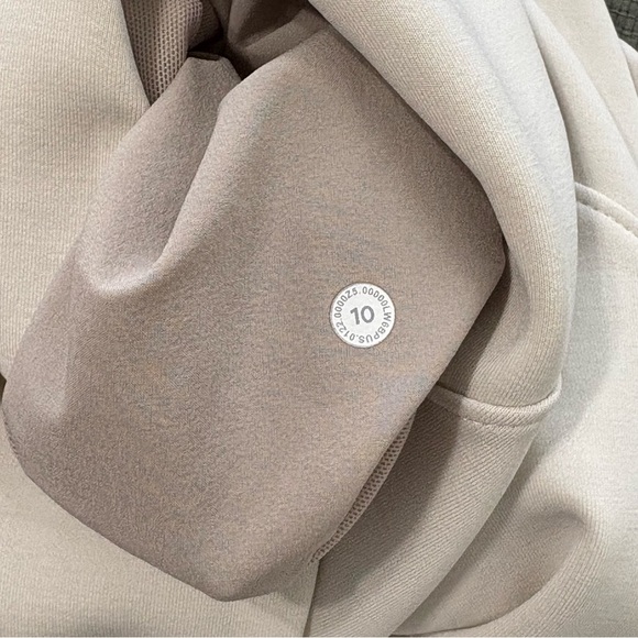 Lululemon Softstreme High-Rise Culotte White Opal Cropped Wide Leg Size 10 - Picture 7 of 8